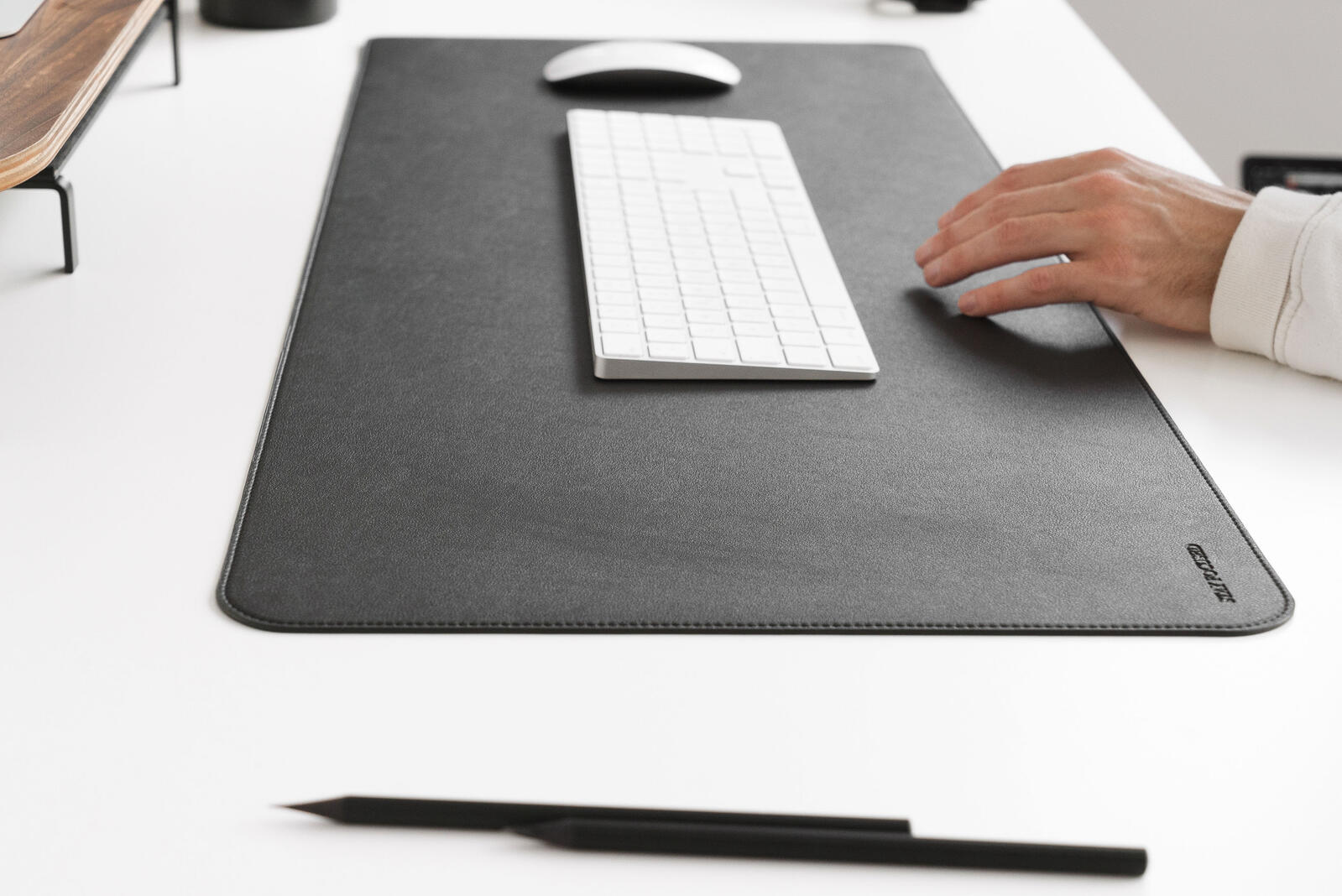 WOODCESSORIES Mousepad L schwarz WOODCESSORIES Mousepad L schwarz